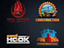 do estate,property,home, construction,plumbing logo