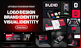 design a professional brand style guide and logo