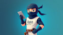 do ninja repairman mascot logo design