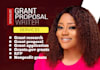 research and apply for grant proposal writing nonprofit grant writing business