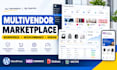 build multi vendor ecommerce marketplace website with dokan, wcfm, or shopify