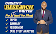 write assignment, urgent essay, research and summary