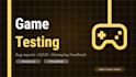 play test your game and review it