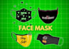 create custom kabuki mask logo design