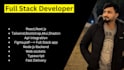 do website development as full stack web developer, front end, backend developer