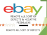 help you remove ebay defects, inr cases, and feedback issues