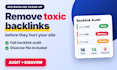 audit and disavow toxic backlinks to protect your google rankings