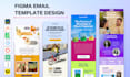 design professional figma email template