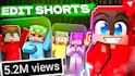 edit your minecraft reels and tiktok shorts