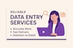do data entry,typing and web research accurate and fast delivery