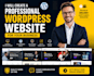 create a professional wordpress website for your business
