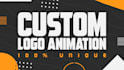 create an advanced pro logo animation