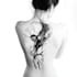 design custom flash tattoo in woodblock style