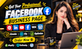 do facebook business page create and setup, social media accounts setup