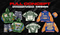 create full concept streetwear design