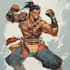fantasy character art ,2d game character art in unique style