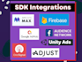 integrate ads, iap, analytics and mediation in unity