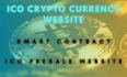 develop meme coin website, crypto presale website, ico crypto currency website