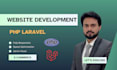 build a fully functional website using PHP laravel