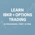 teach you how to use ibkr and options trading strategies for consistent income