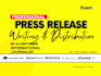 do active live links press release distribution press release writing, do follow