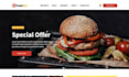 restaurant website food catering website food cafe website food truck website