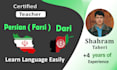teach you farsi , basic to expert level in speaking , reading and writing