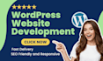 develop responsive wordpress website