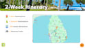 craft an interactive beach hunt itinerary with mountains and ancient sites