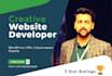 design clean and responsive wordpress website