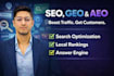 do SEO aeo and GEO optimization for your website