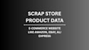scrape product data list to web research amazon, ebay, more
