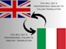 translate english to italian with cultural accuracy