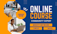 set up and manage mighty networks, skool, circle, learndash online community