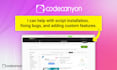fix codecanyon script issues, add custom features, and provide installation