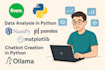 code python applications, data analysis and data science