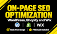 wordpress on page SEO for google rankings