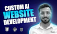 build python ai website software react and mern ai software
