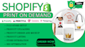 setup shineon pod store with zakeke customily for unique product personalization