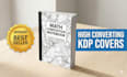 design a creative low content composition notebook cover for amazonkdp in 12hour