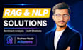 build rag, nlp, live sentiment analysis and llm chatbot apps