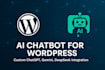 build a custom chatgpt ai chatbot for your wordpress site