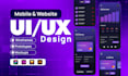 do figma design, figma website, mobile app using figma, website UI UX design