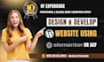 create wordpress website with acf or elementor pro