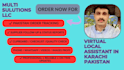 provide order tracking, sourcing and on ground support in pakistan