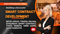 create custom smart contracts token erc20 bep20 polygon solana staking web3 sui