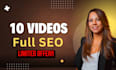 be your youtube SEO expert for finance, tech, and real estate channels