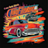 retro automotive tshirt, car show design
