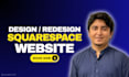 do modern squarespace website design or redesign squarespace website development