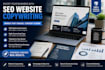 provide website copywriting, homepage content, about us page